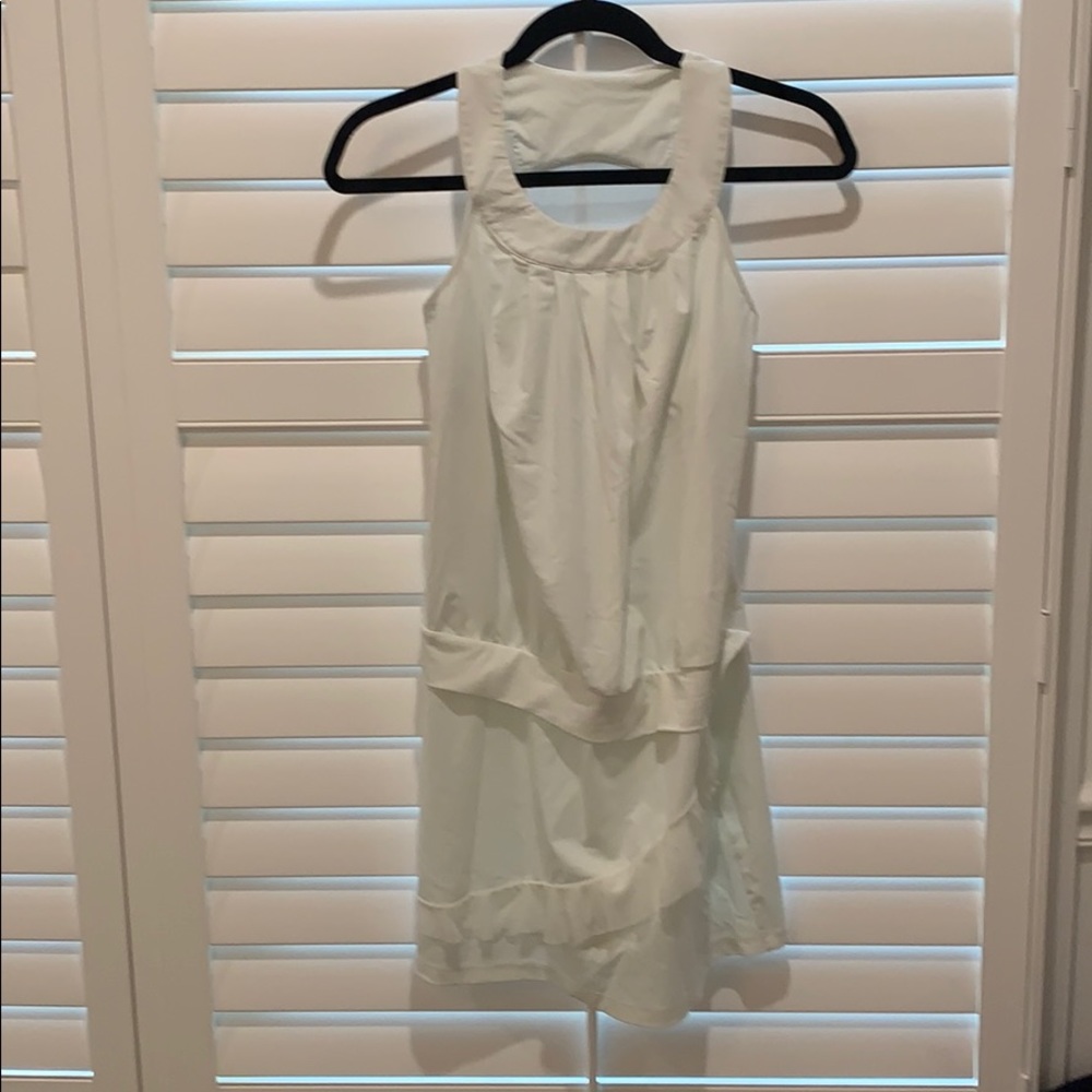 White tennis/athletic dress
